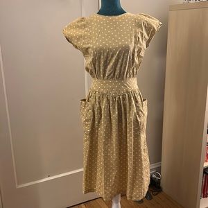 Pin up Couture Midi  Dress with Pockets